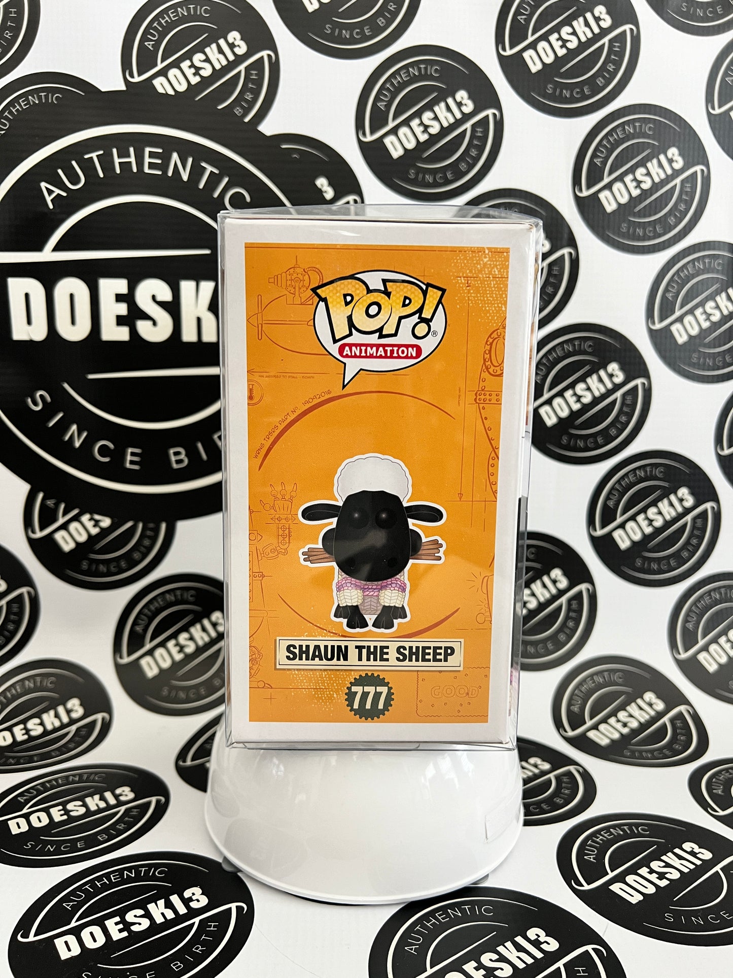 Funko Pop! Wallace & Gromit - Shaun the Sheep #777 W/Protector