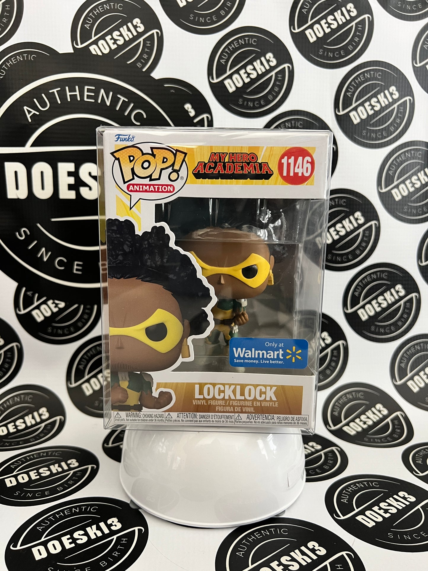Funko Pop! My Hero Academia LockLock #1146 Walmart Exclusive W/Protector