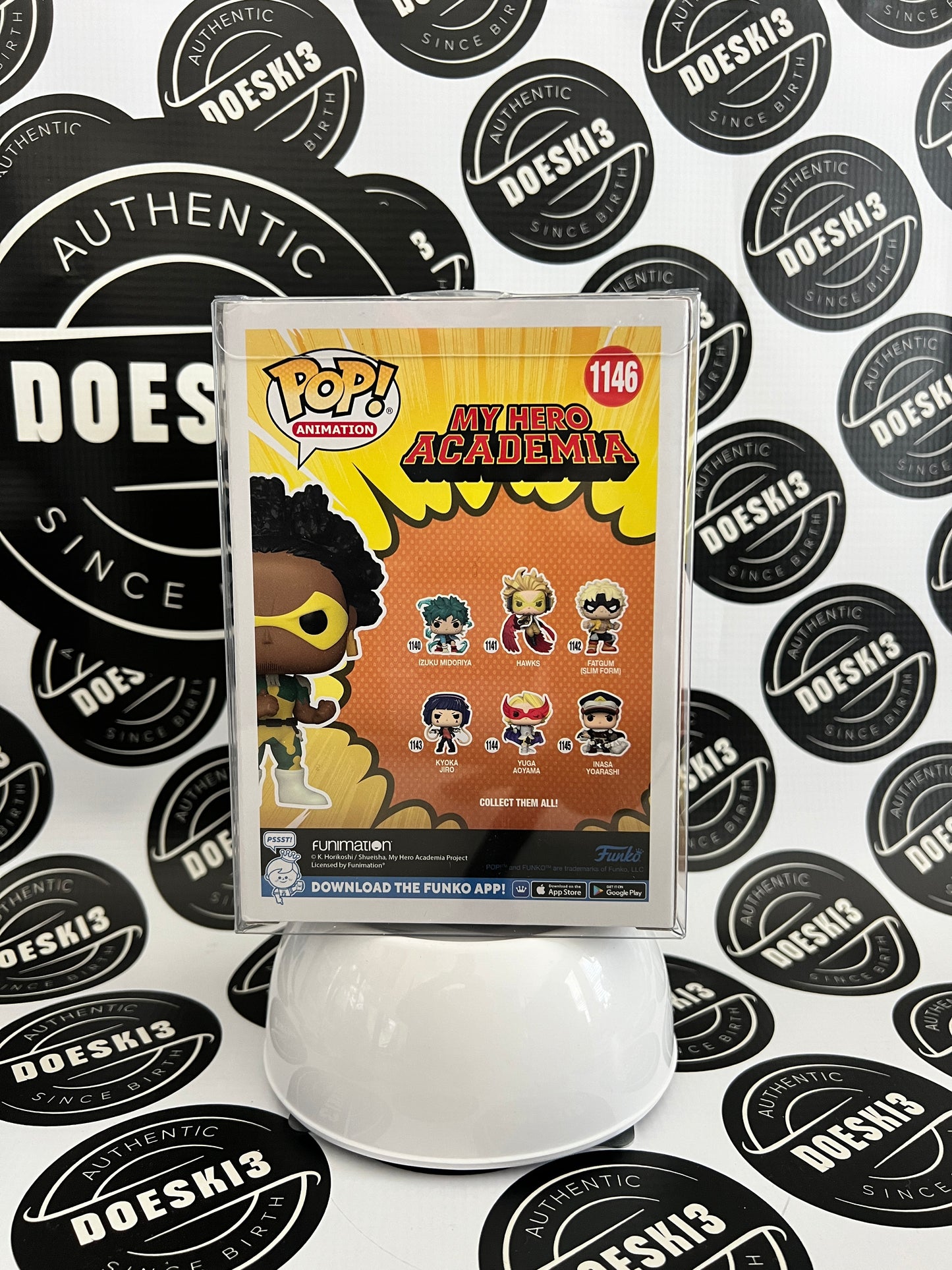 Funko Pop! My Hero Academia LockLock #1146 Walmart Exclusive W/Protector