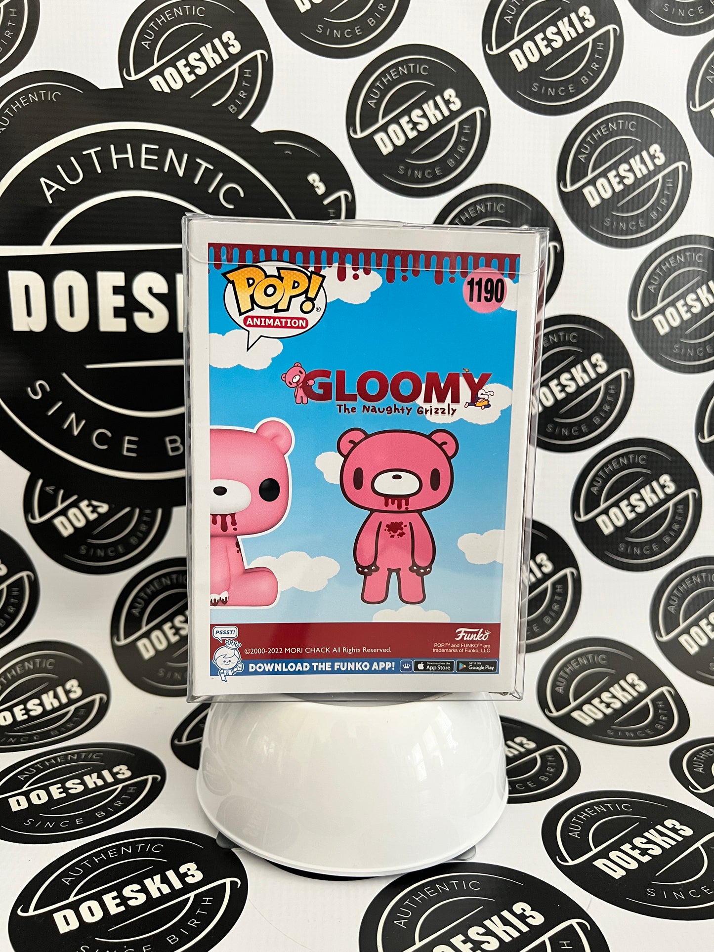 Funko Pop! Gloomy Bear #1190 (Flocked) - Hot Topic (Exclusive) W/Protector