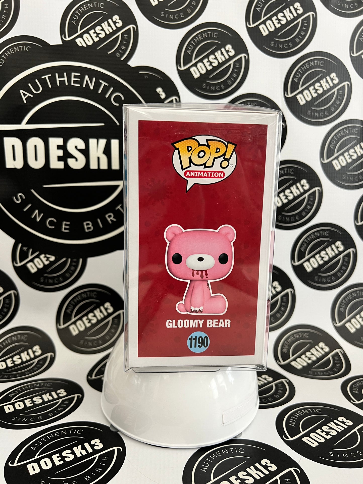 Funko Pop! Gloomy Bear #1190 (Flocked) - Hot Topic (Exclusive) W/Protector