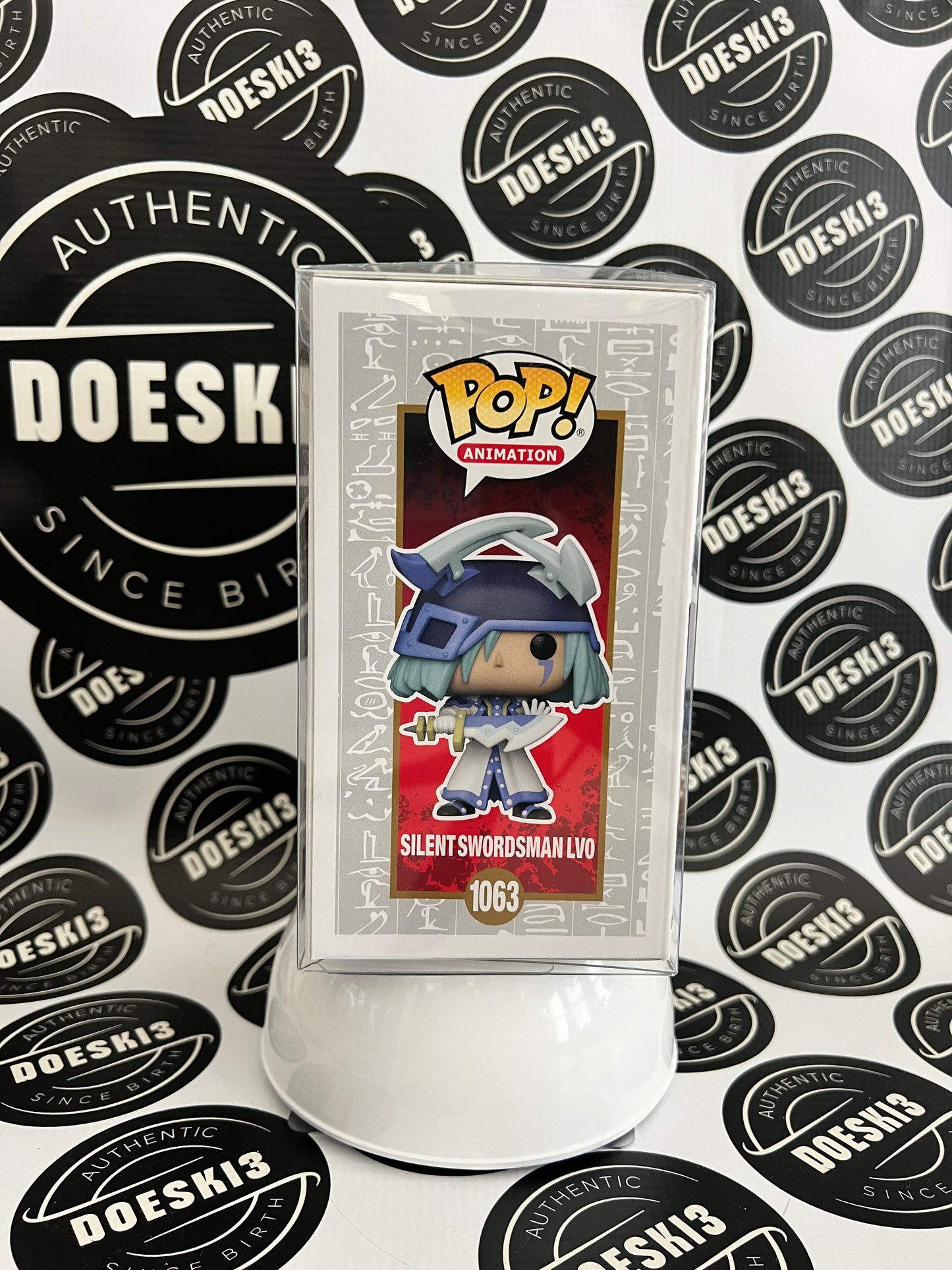 Funko Pop! Silent Swordsman LV0 #1063-Funko Exclusive~25th Anniversary W/Protector