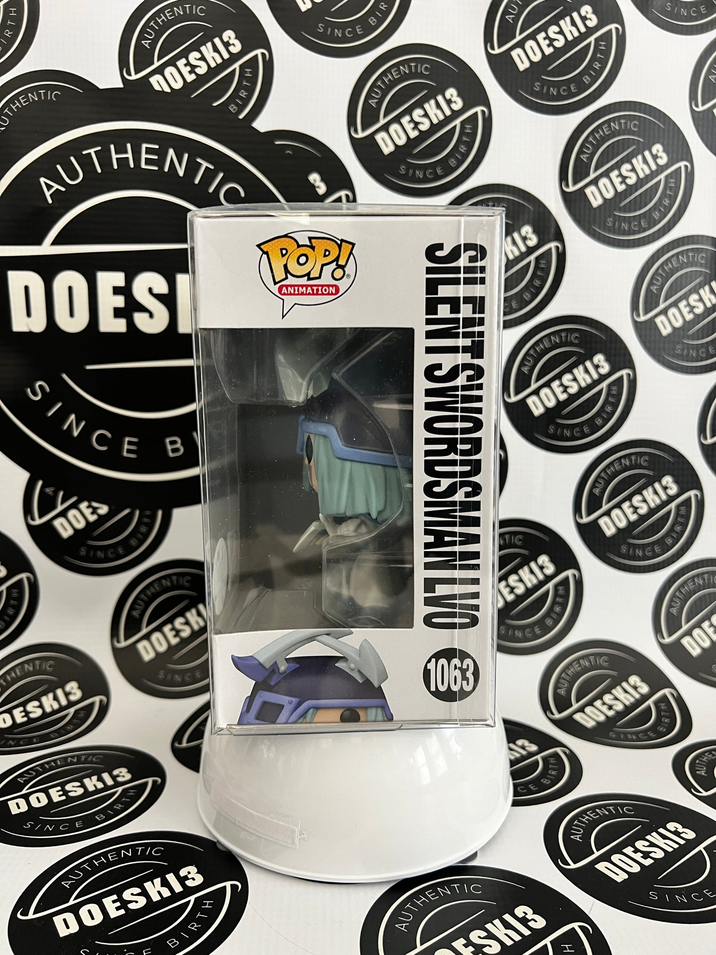 Funko Pop! Silent Swordsman LV0 #1063-Funko Exclusive~25th Anniversary W/Protector