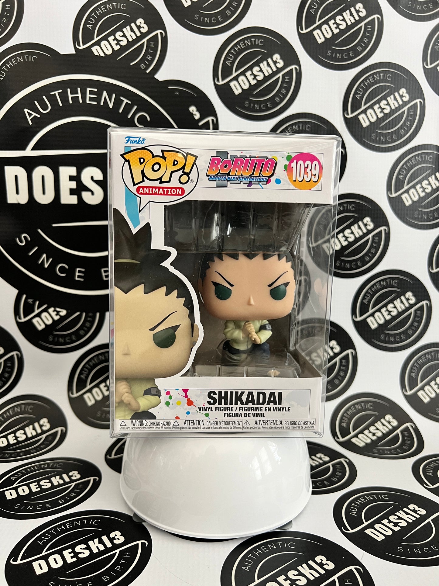 Funko Pop! Shikadai #1039 - Boruto Naruto Next Generation W/Protector