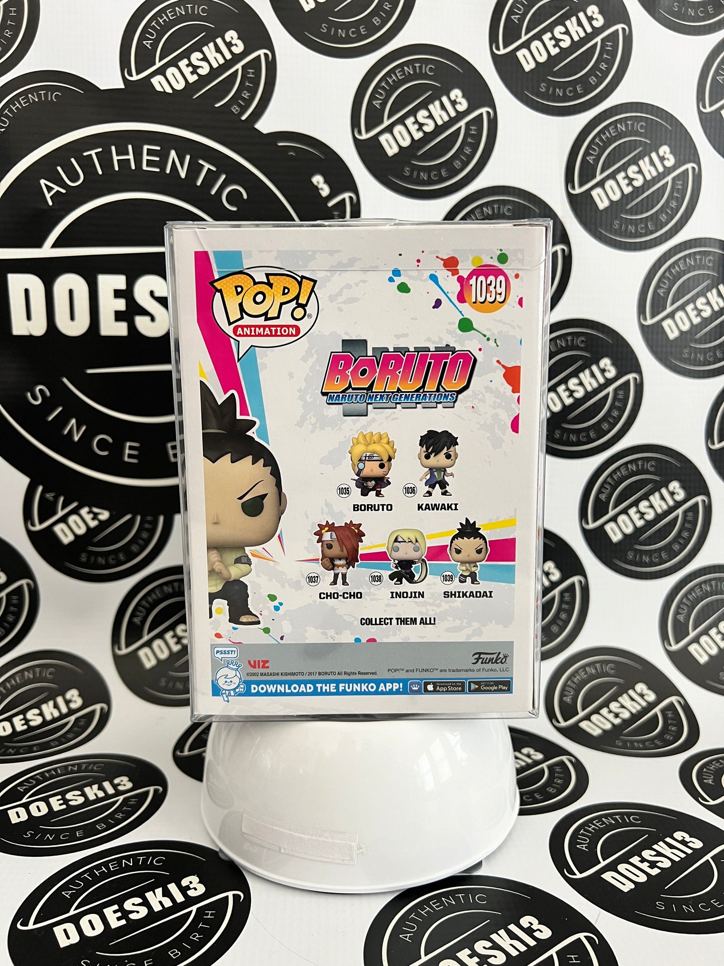 Funko Pop! Shikadai #1039 - Boruto Naruto Next Generation W/Protector