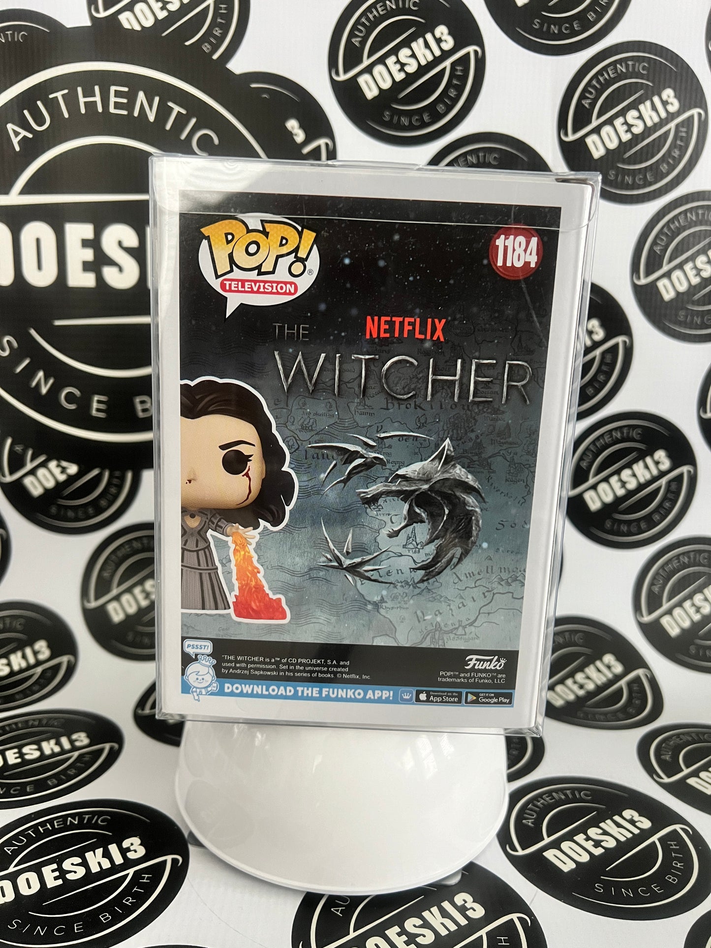 Funko Pop! Television The Witcher Yennefer #1184 (2nd & Charles Exclusive) W/Protector