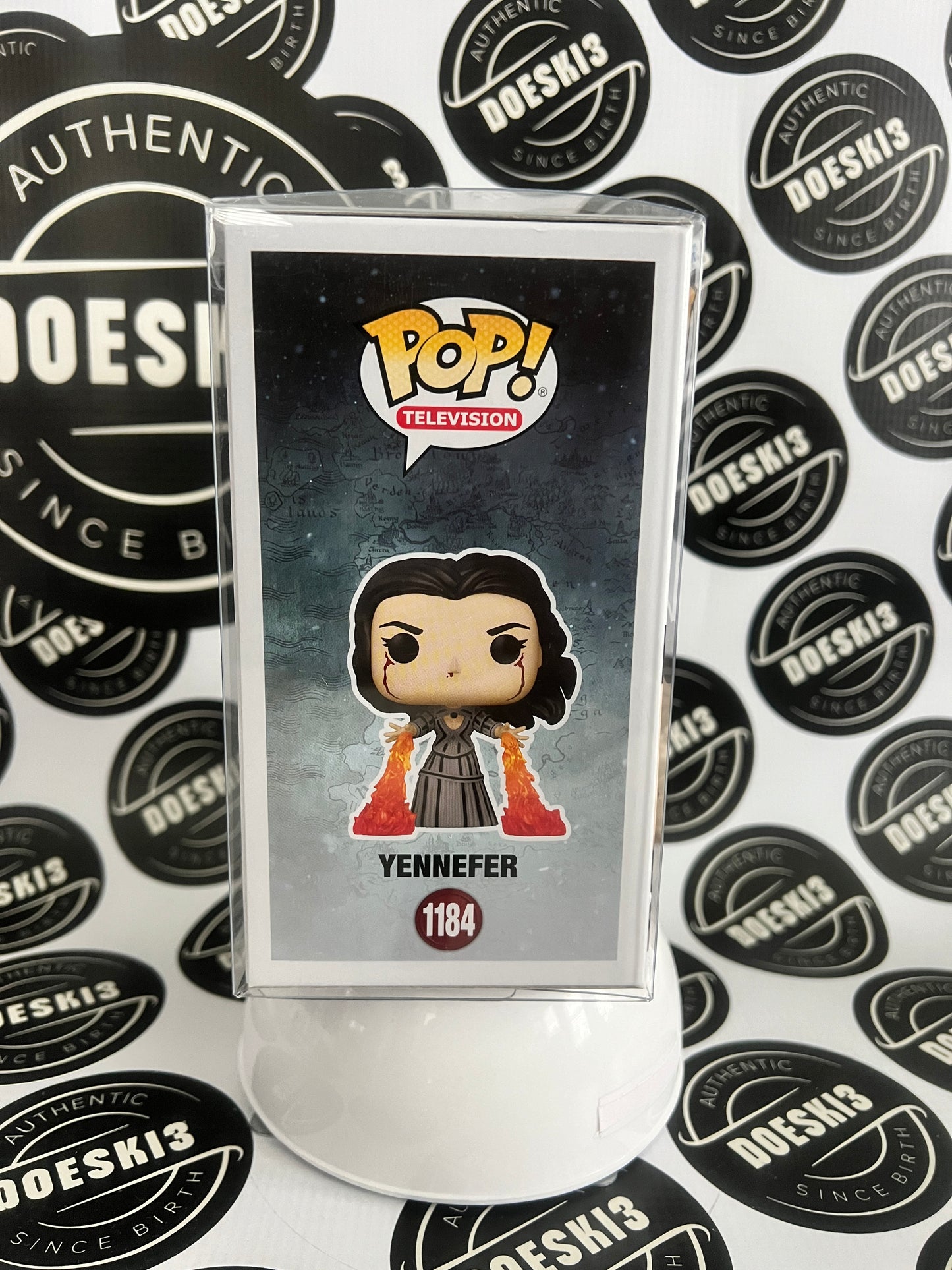 Funko Pop! Television The Witcher Yennefer #1184 (2nd & Charles Exclusive) W/Protector