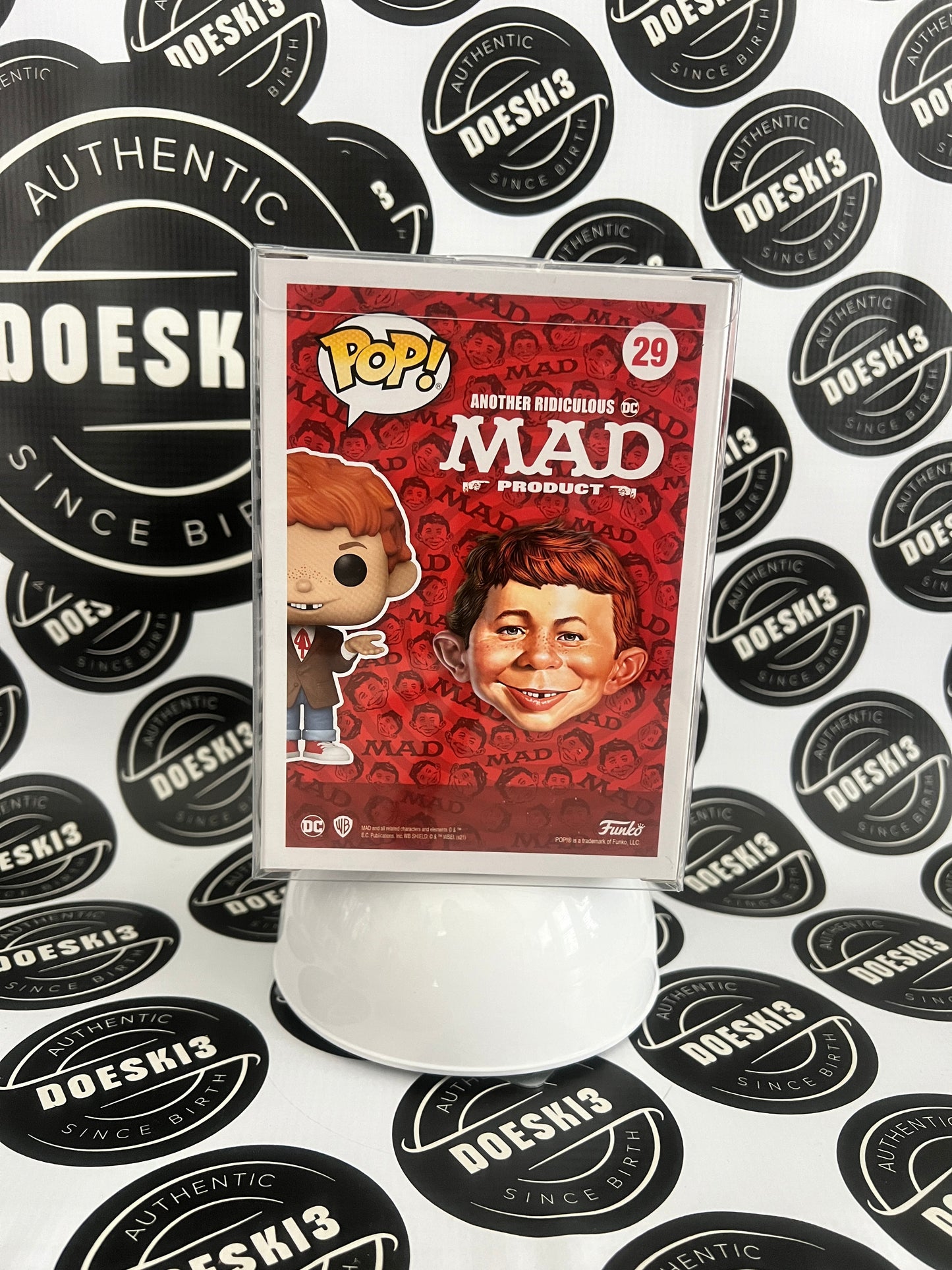 Funko Pop! Mad Magazine Alfred E Neuman #29 W/Protector