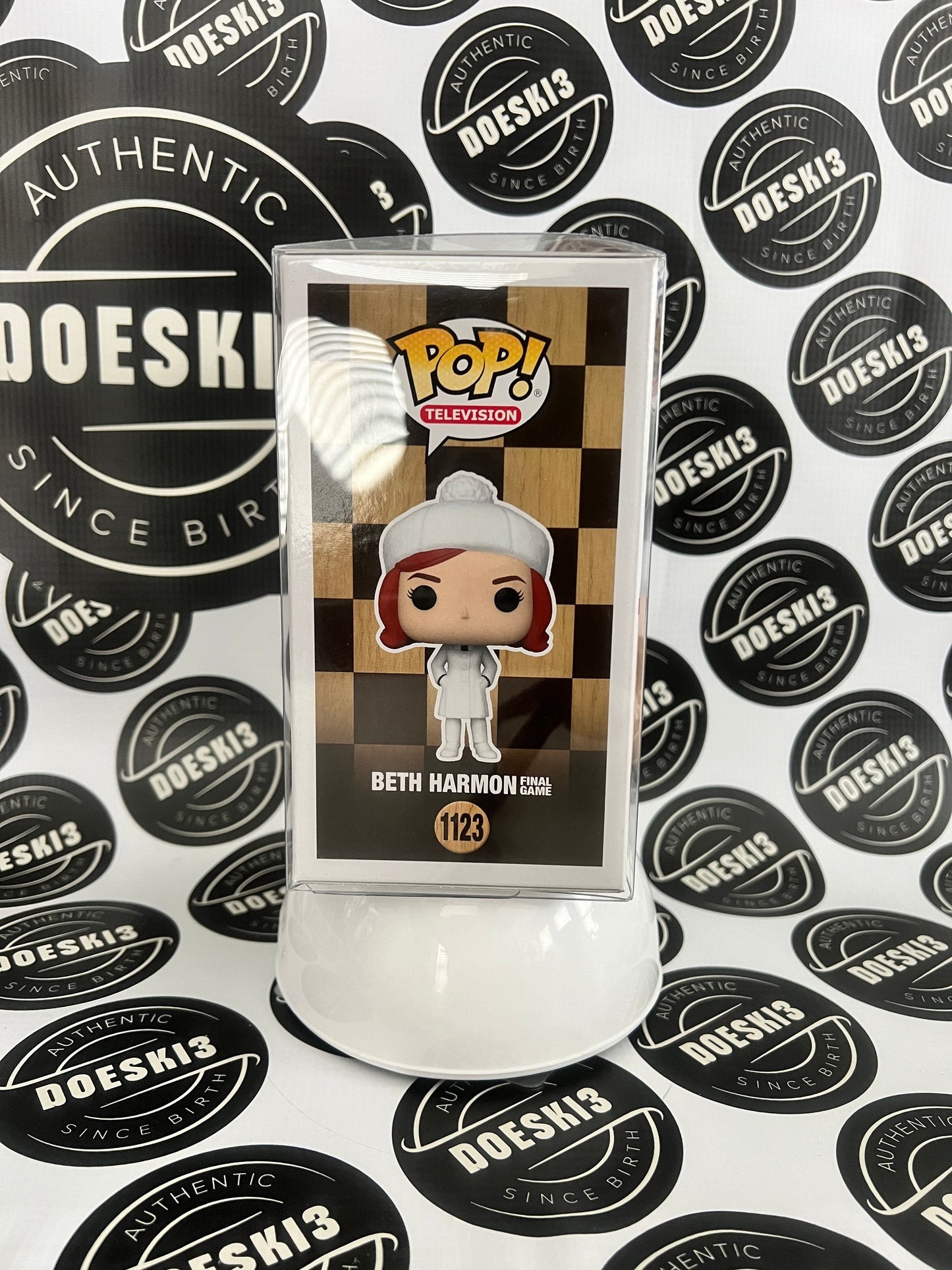 Funko Pop! The Queens Gambit: Beth Harmon Final Game #1123 Barnes & Noble Exclusive W/Protector