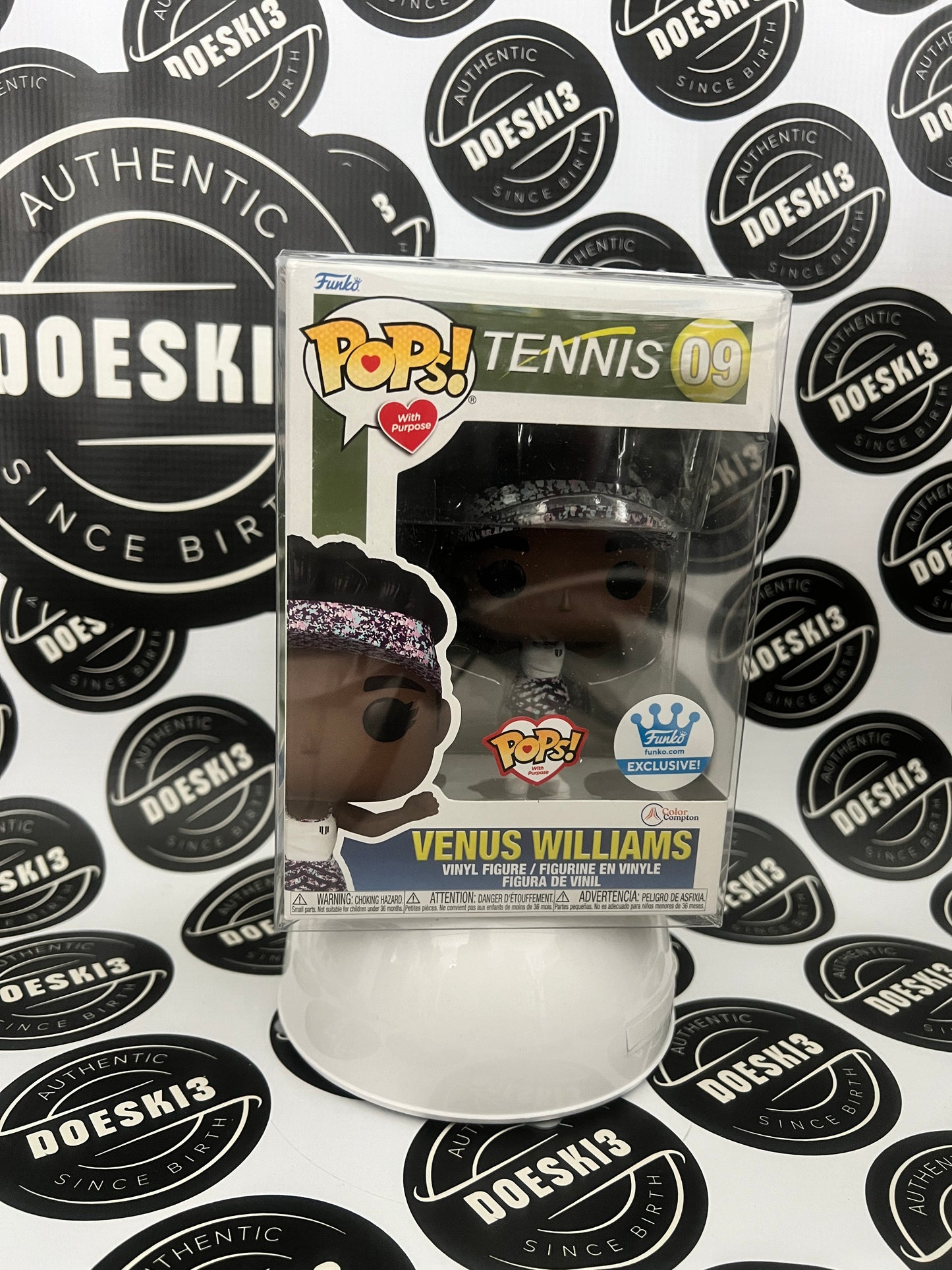 Funko Pop! Pops with Purpose Tennis Venus Williams #09 Funko Exclusive) W/Protector