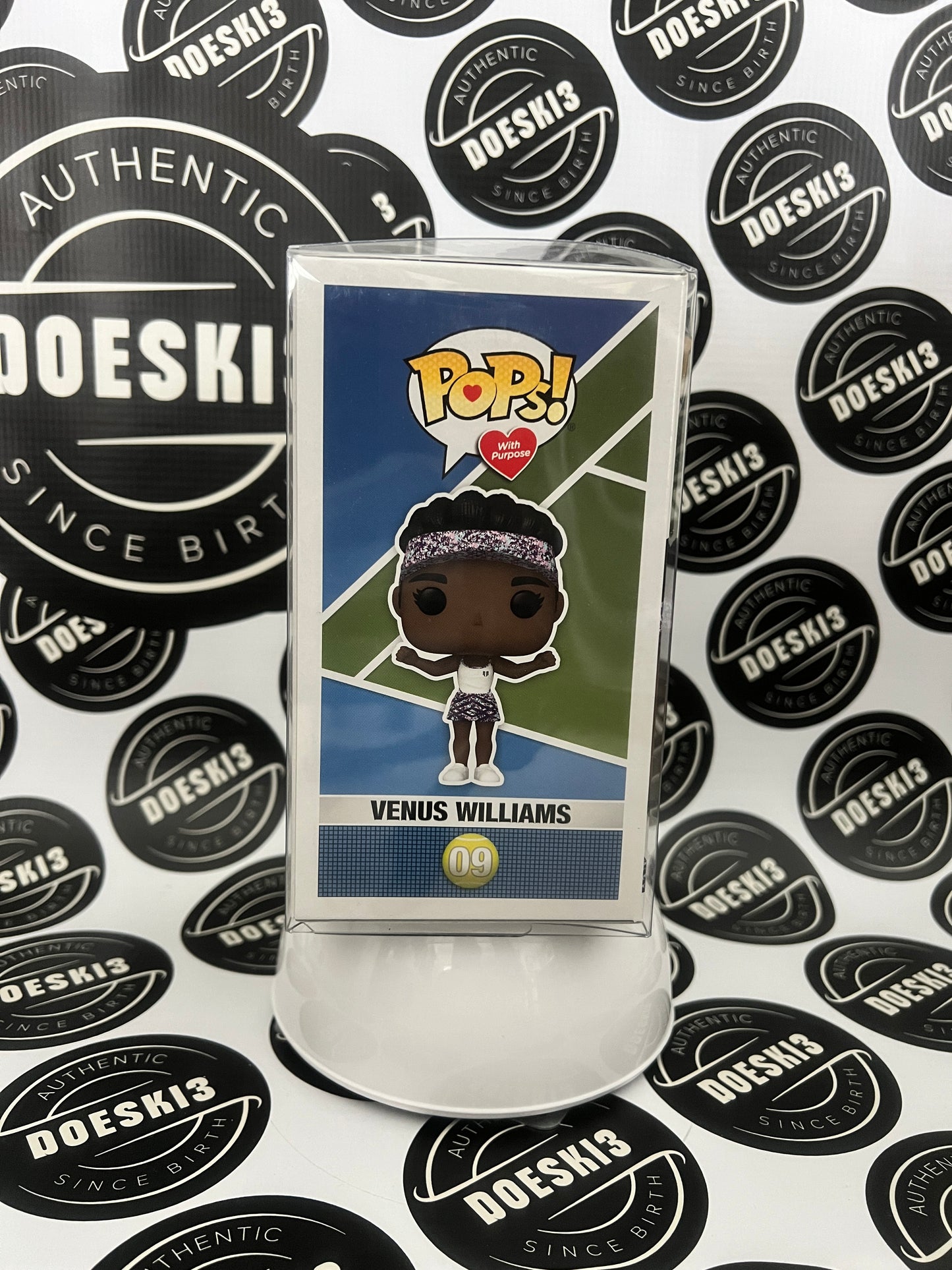 Funko Pop! Pops with Purpose Tennis Venus Williams #09 Funko Exclusive) W/Protector