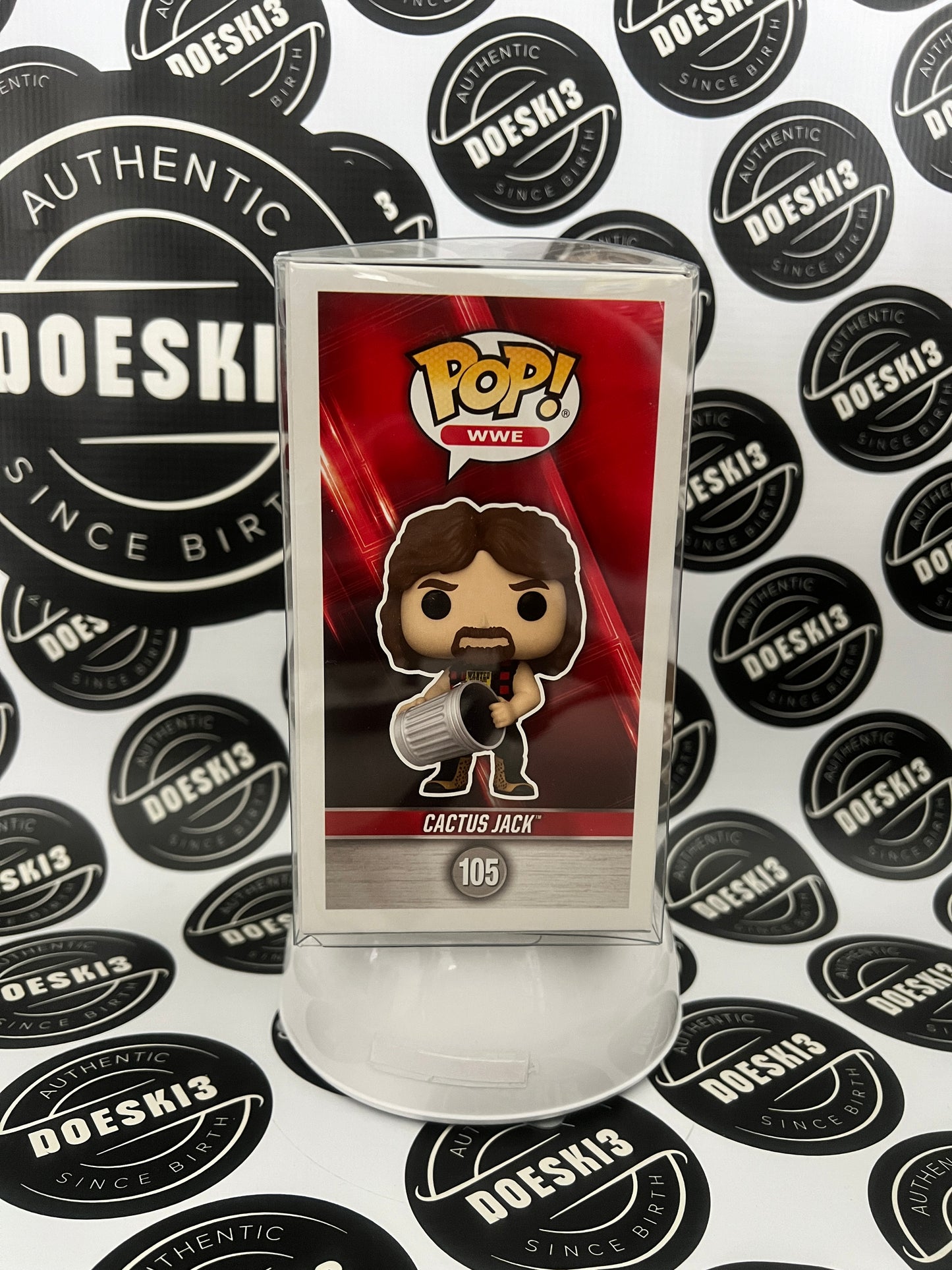 Funko Pop! WWE - Cactus Jack #105 (GameStop Exclusive) W/Protector