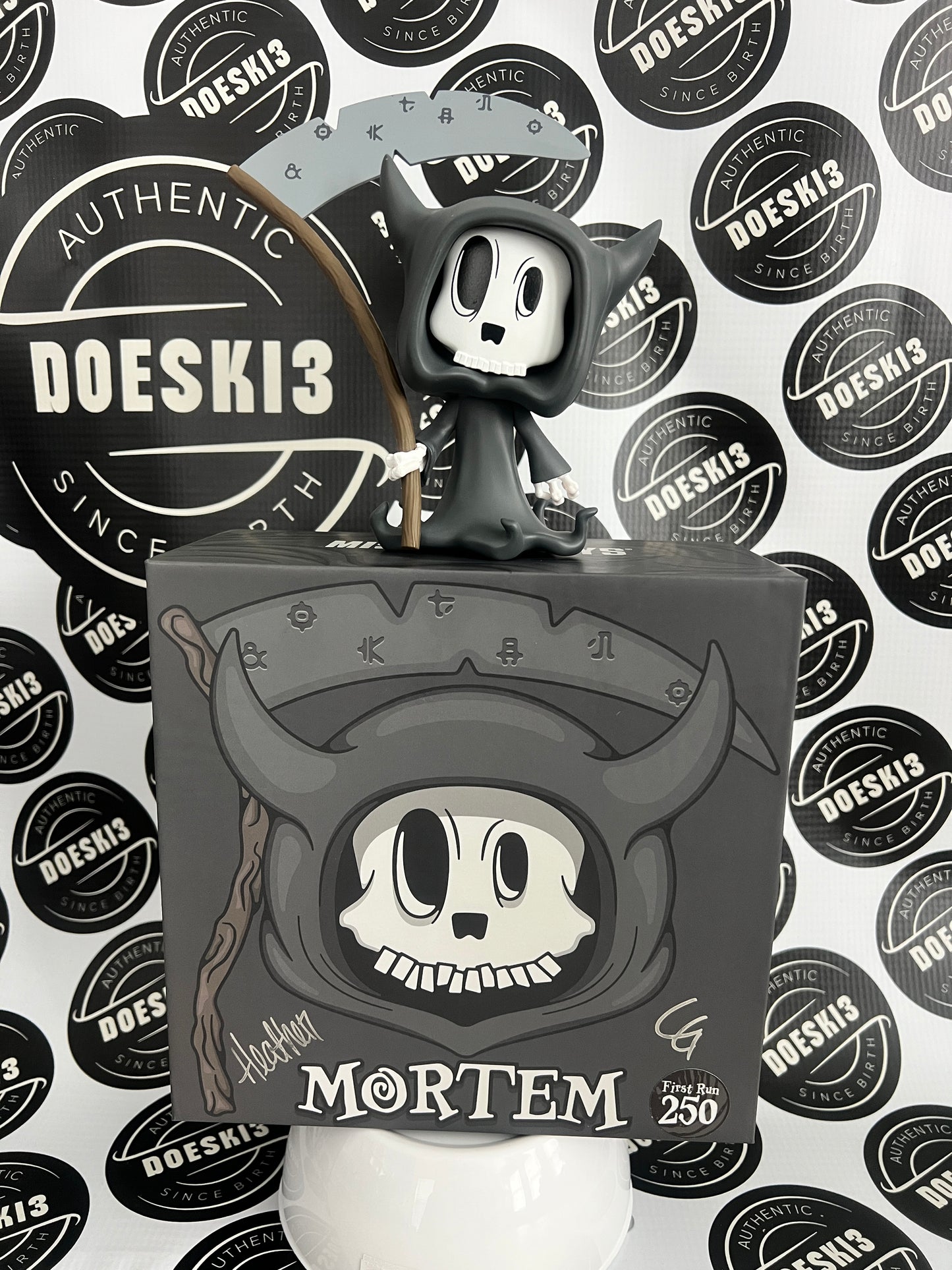 Mischief Toys Mortem First Run Edition Of 250 Signed
