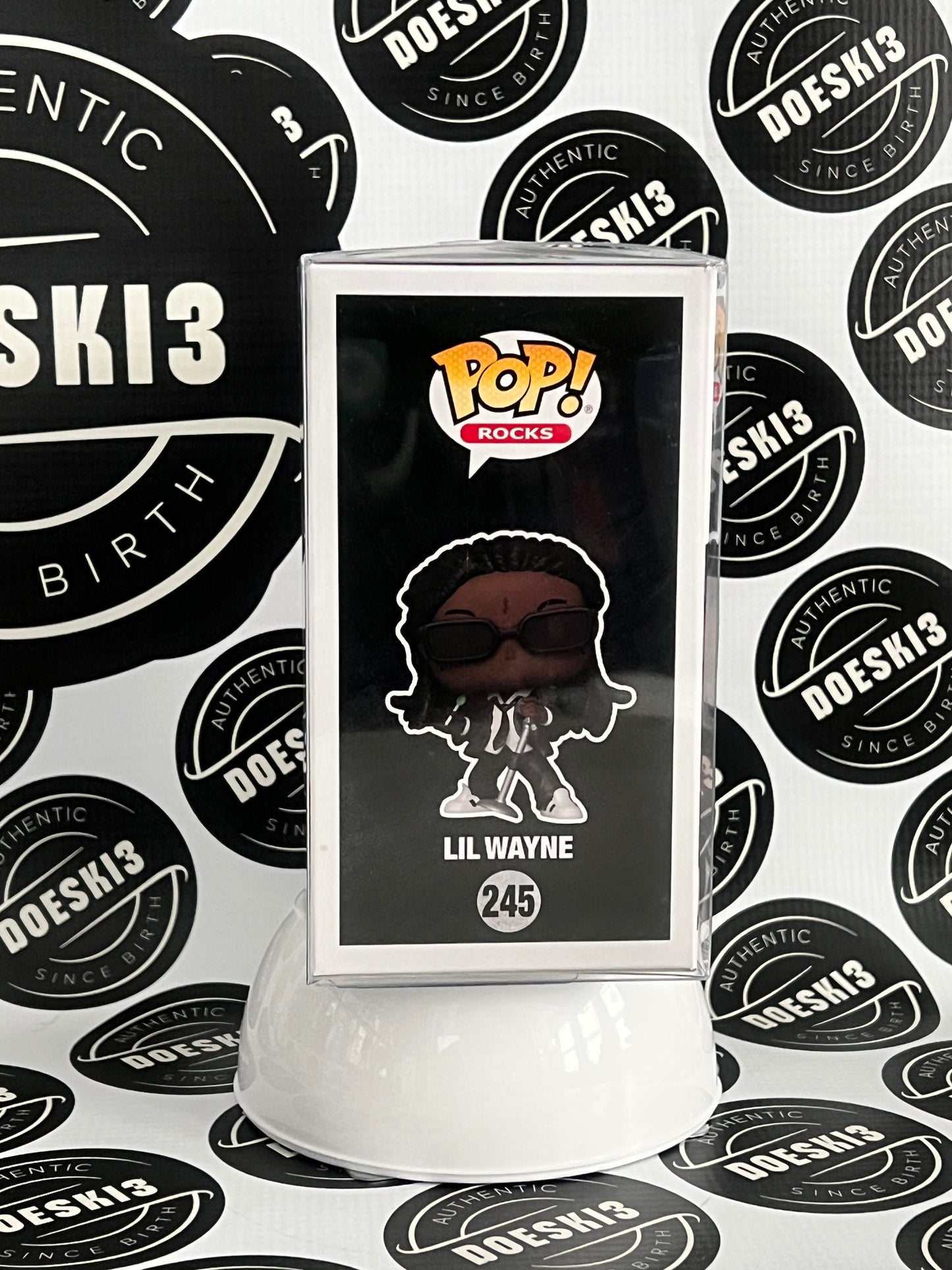 Funko Pop! Rocks Lil Wayne #245 Lollipop Funko Exclusive W/Protector