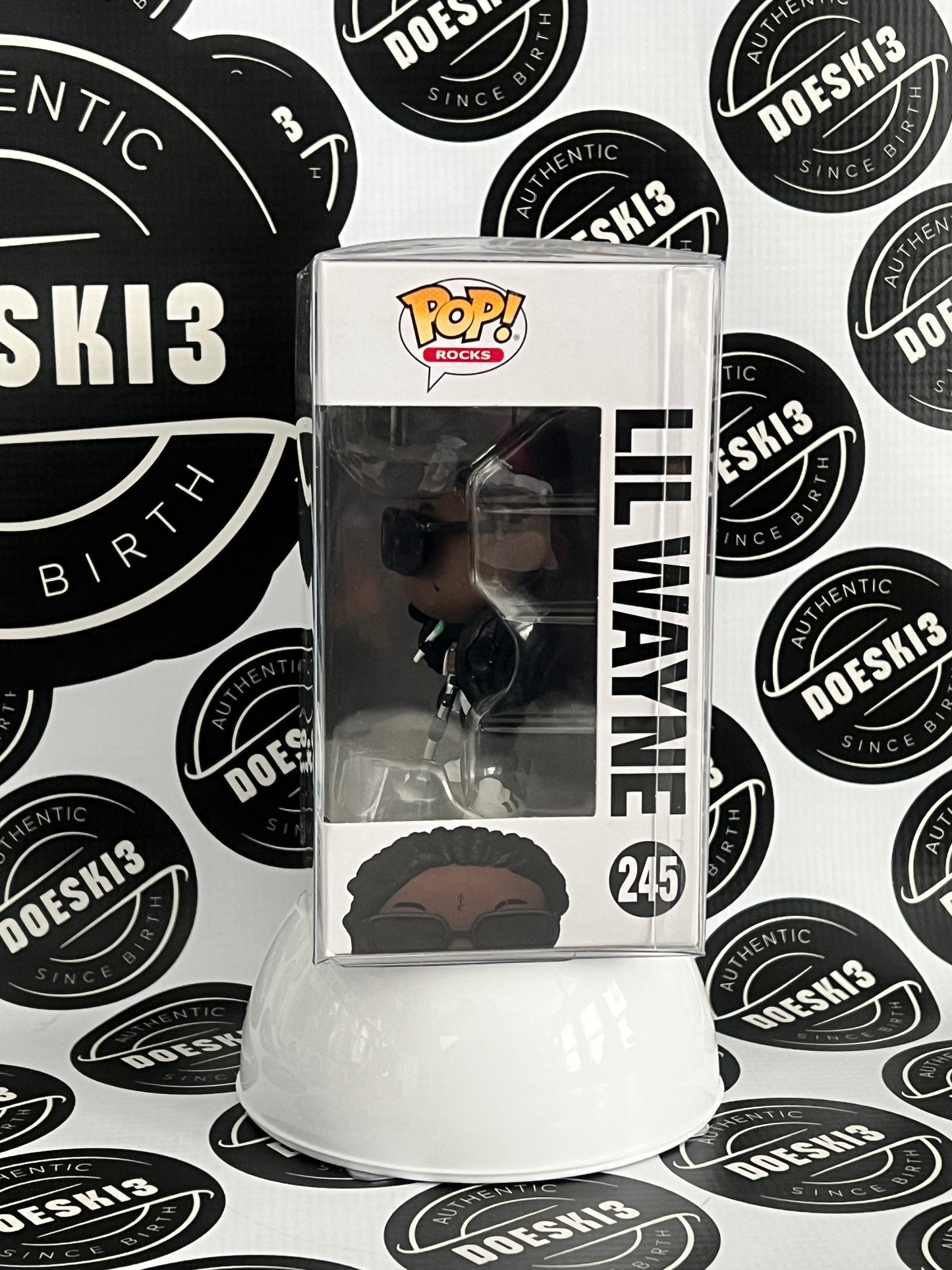 Funko Pop! Rocks Lil Wayne #245 Lollipop Funko Exclusive W/Protector