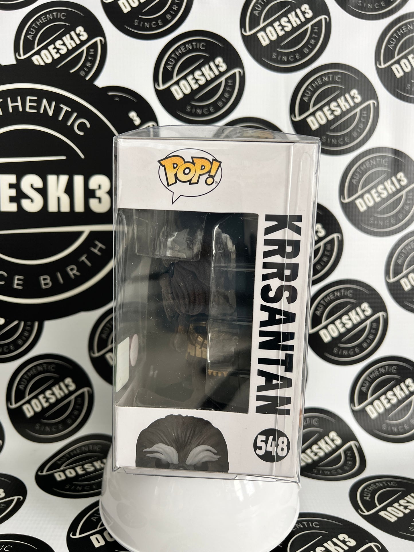 Funko Pop! Star Wars - Krrsantan #548 (Flocked) 2022 Summer Convention Exclusive W/Protector