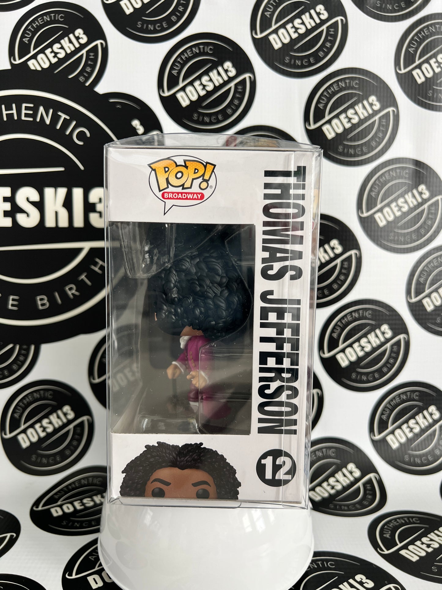 Funko Pop! Hamilton Thomas Jefferson #12 W/Protector