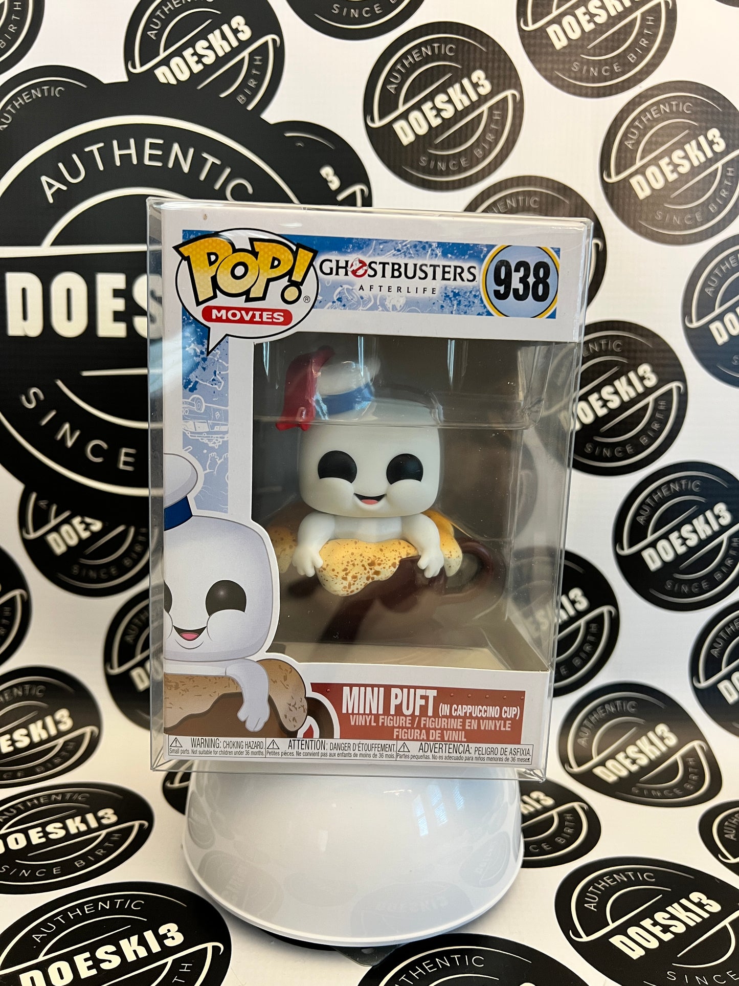 Funko Pop! Ghostbusters - Mini Puft #938 (In Cappuccino Cup) W/Protector