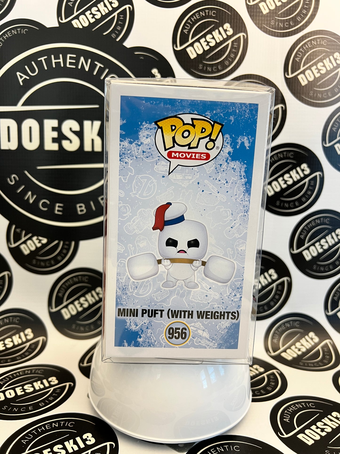 Funko Pop!Ghostbusters Mini Puft #956 (With Weights) (Funko Exclusive) W/Protector