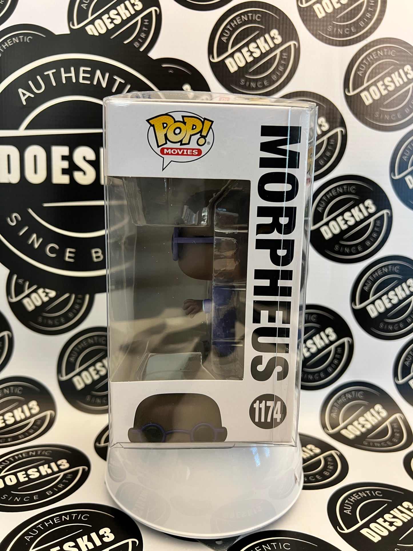 Funko Pop! Movies The Matrix Morpheus #1174 W/Protector