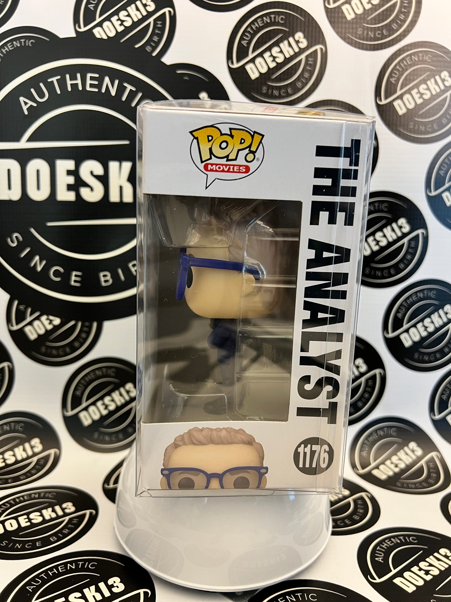 Funko Pop! The Matrix The Analyst #1176 (Walmart Exclusive) W/Protector
