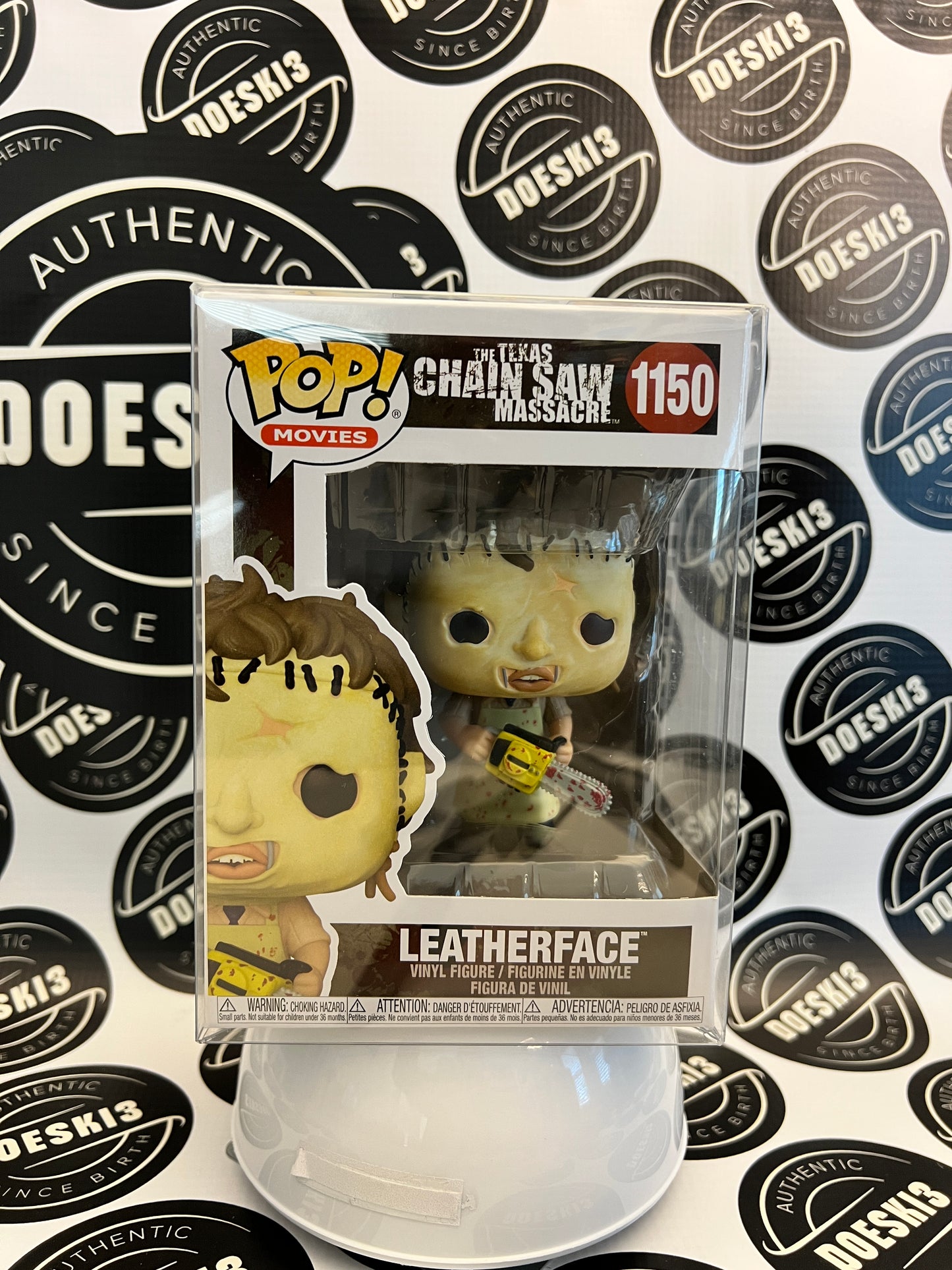Funko Pop! Texas Chainsaw Massacre Leatherface #1150 W/Protector