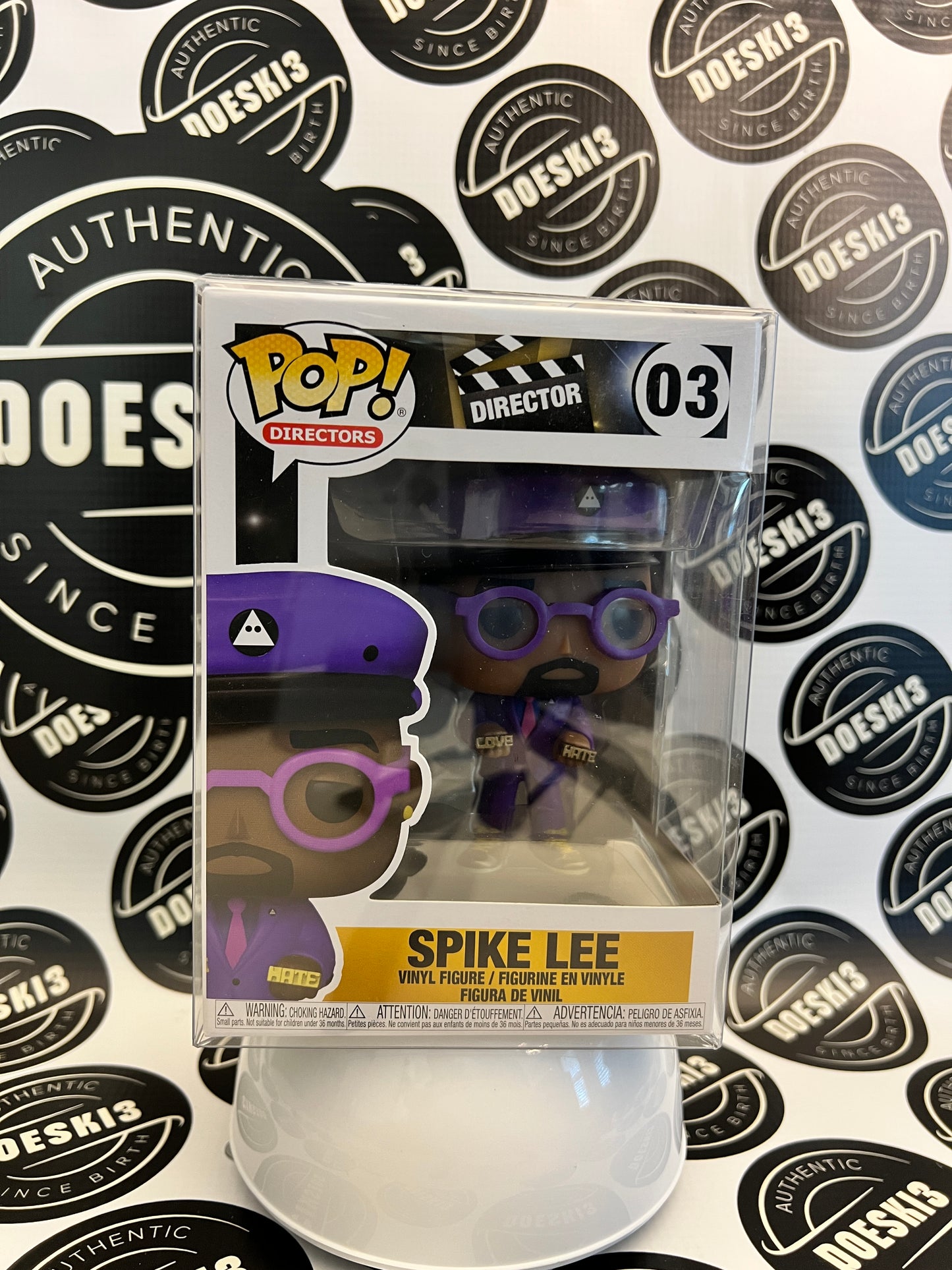 Funko Pop! Spike Lee with Purple Suit #03 Directors W/Protector