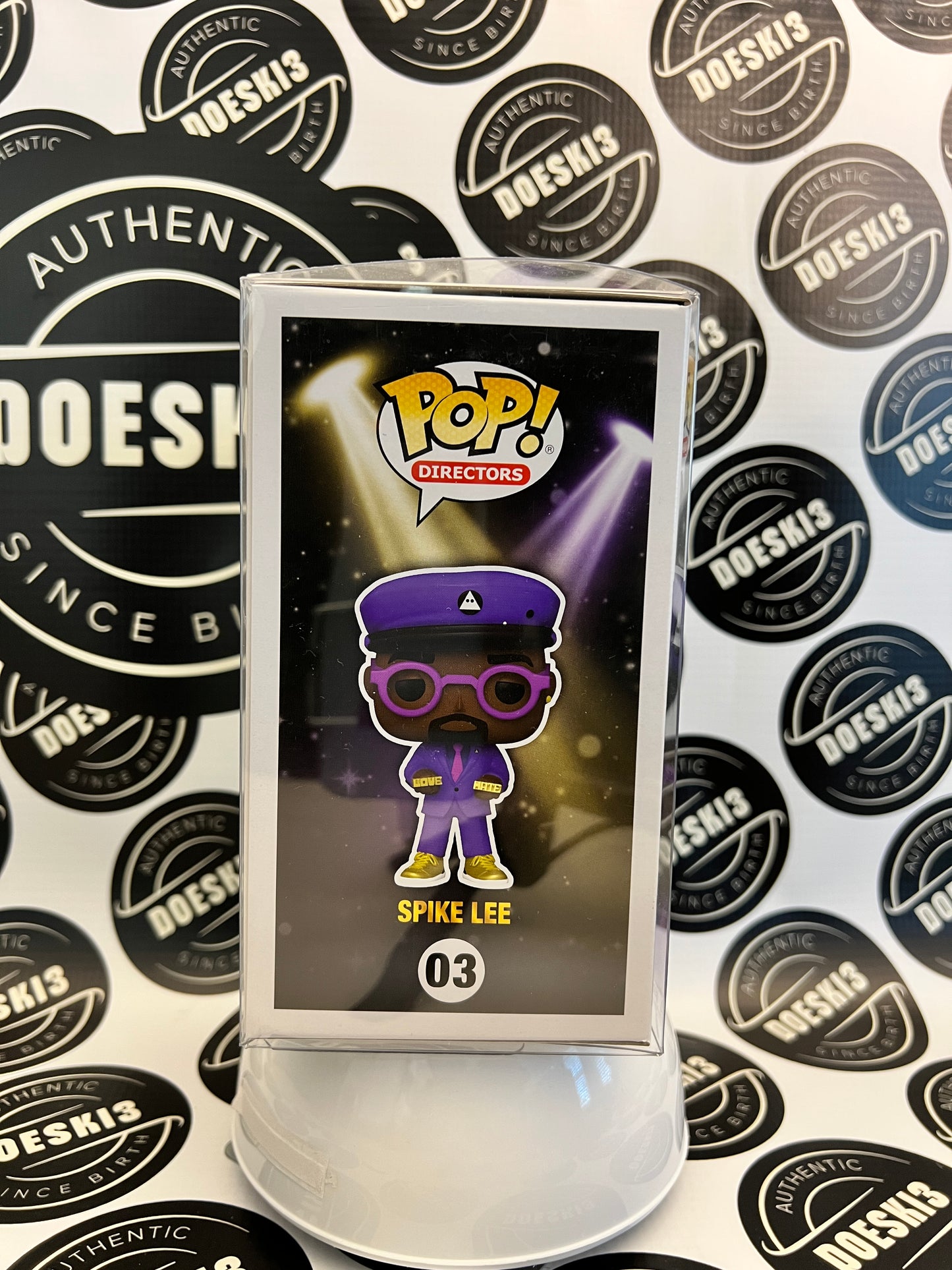 Funko Pop! Spike Lee with Purple Suit #03 Directors W/Protector