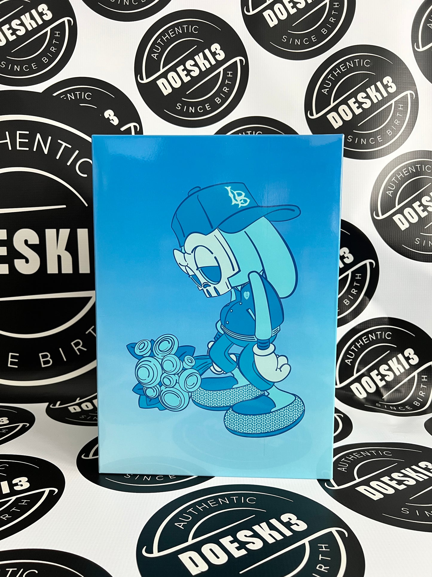 Superplastic Heartbreaker AKA HB x Vince Staples Blue Figure (Unopened Box)