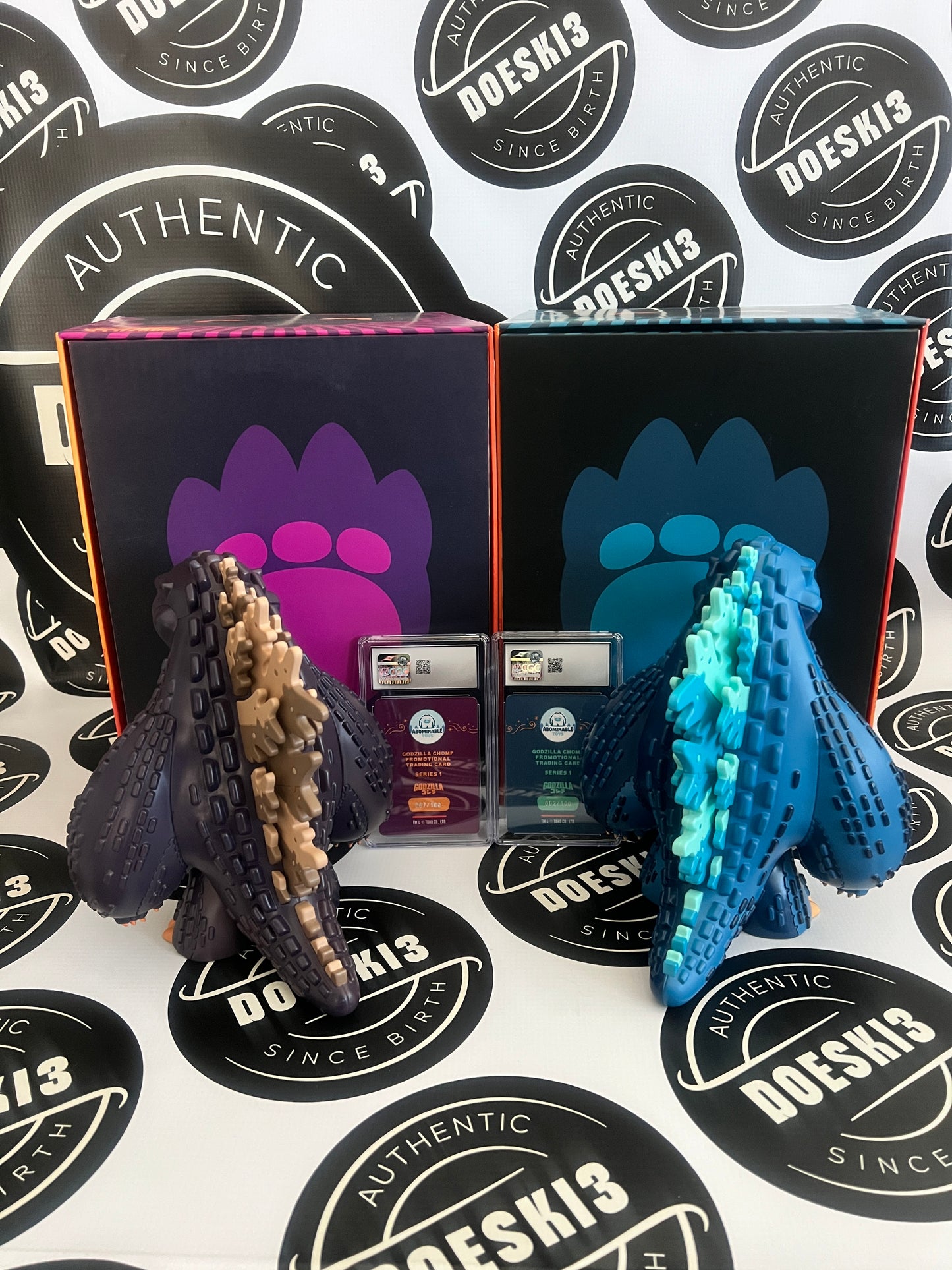 SDCC 2024 Godzilla & NYCC 2024 Heat Ray Godzilla Chomp Plastic Empire Exclusive