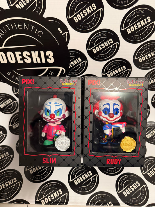 KILLER KLOWNS FROM OUTER SPACE SLIM & (RUDY Chase)