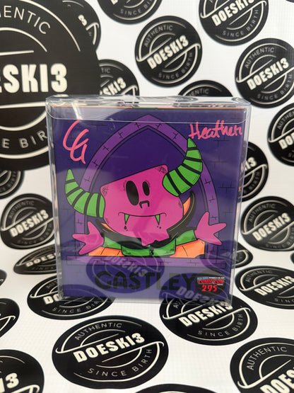 Mischief Toys Blacklight Vampire Gastley LE 295 NYCC 2024 Exclusive W/Protector (Signed)