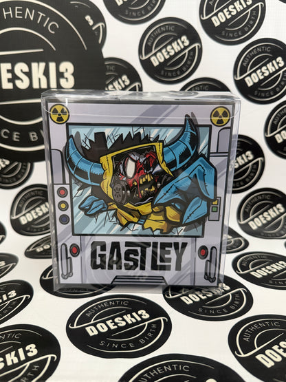 Mischief Toys X Locoduck Living Dead Exclusive Hazmat Gastley LE 175 W/Protector