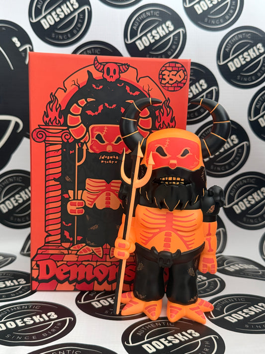 Mischief Toys Blacklight Skeleton Halloween Demonstro W/Protector