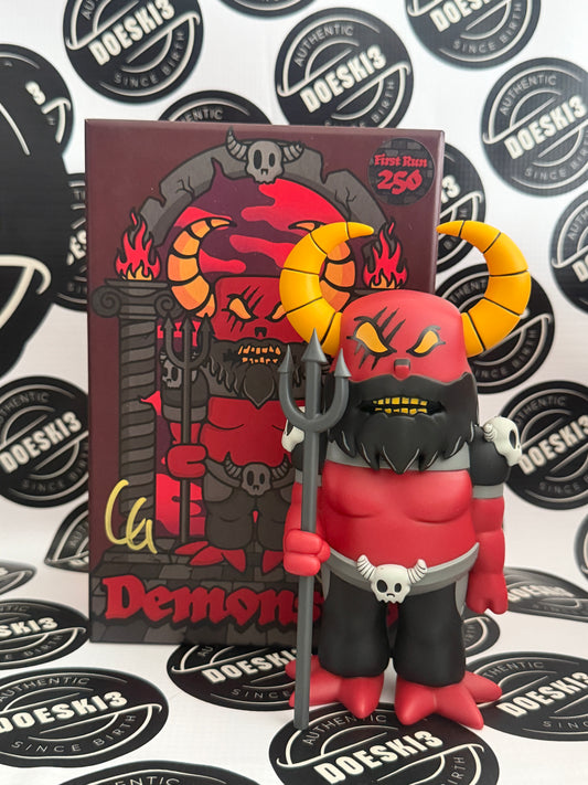 Mischief Toys Demonstro Signed Limited First Run W/Protector