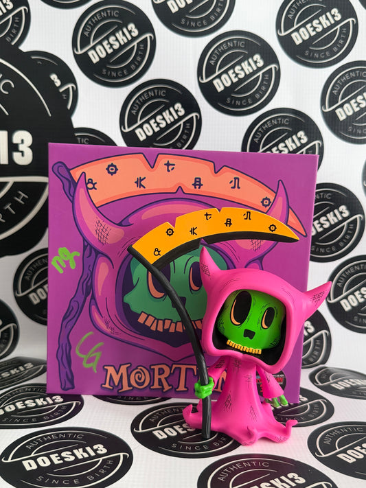 Mischief Toys  NYCC 2024  Blacklight Mortem (Signed) W/Protector