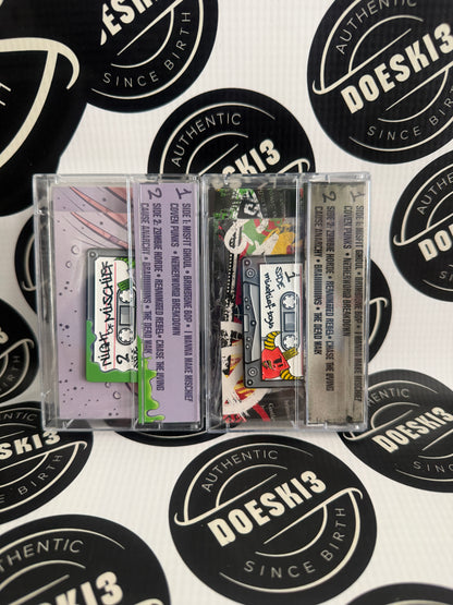 Mischief Toys Night Of Mischief 2025 Cassette Tape Pin Set