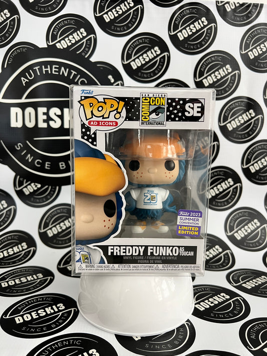 Funko Pop! Freddy Funko as Toucan SDCC Limited Edition Summer Convention W/Protector