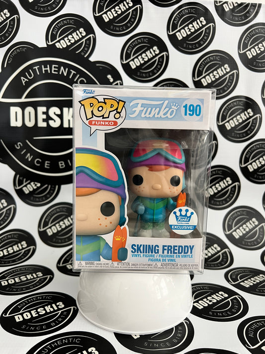 Funko Pop! SKIING FREDDY #190 Funko Shop Exclusive W/Protector