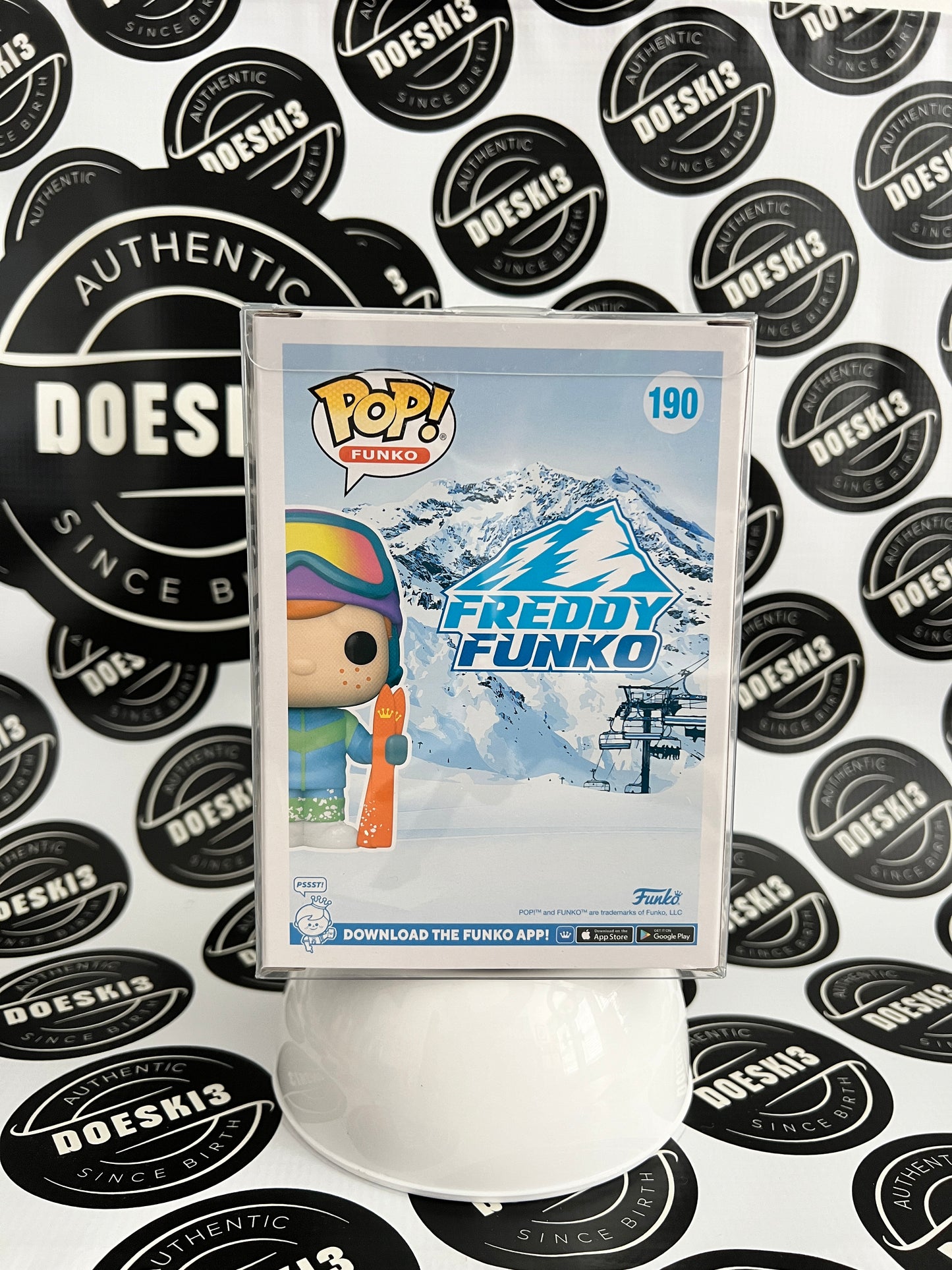 Funko Pop! SKIING FREDDY #190 Funko Shop Exclusive W/Protector