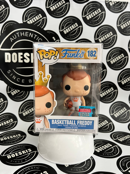 Funko Pop! Basketball Freddy #182 (2021 Fall Convention Exclusive) W/Protector