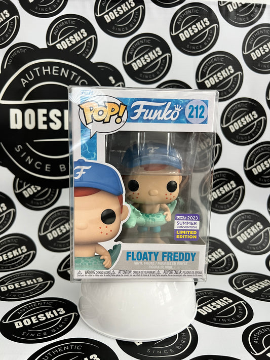 Funko Pop! Floaty Freddy #212 Limited Edition Summer Convention W/Protector