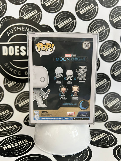 Funko Pop! Marvel Studios Moon Knight #1048 Mr. Knight W/Protector