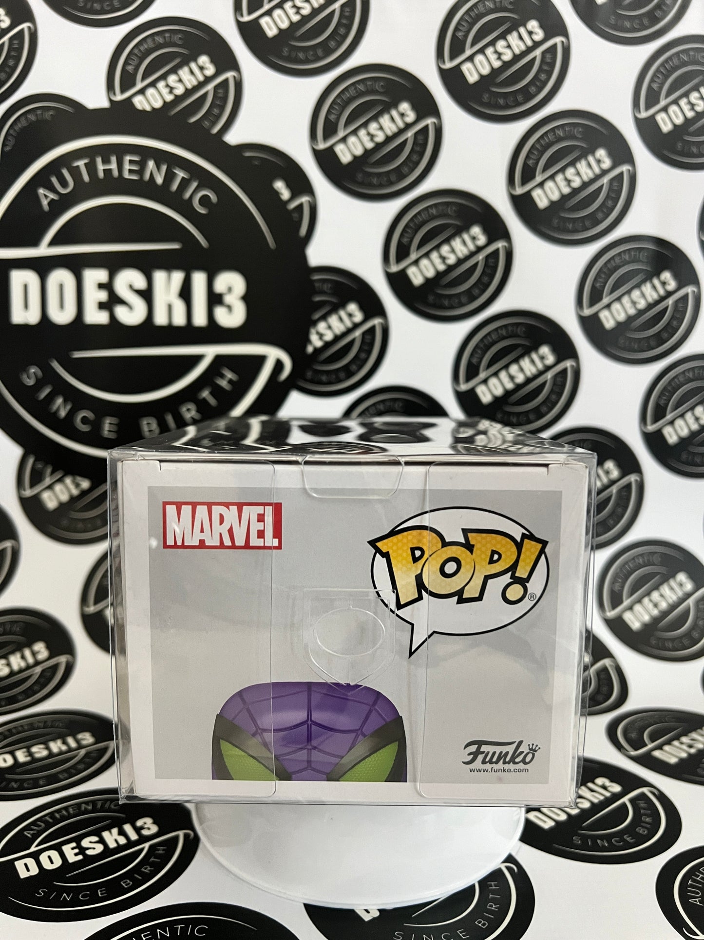 Funko Pop! Vinyl: Marvel - Miles Morales (Purple Reign Suit) (Metallic) #839 Gamerverse W/Protector