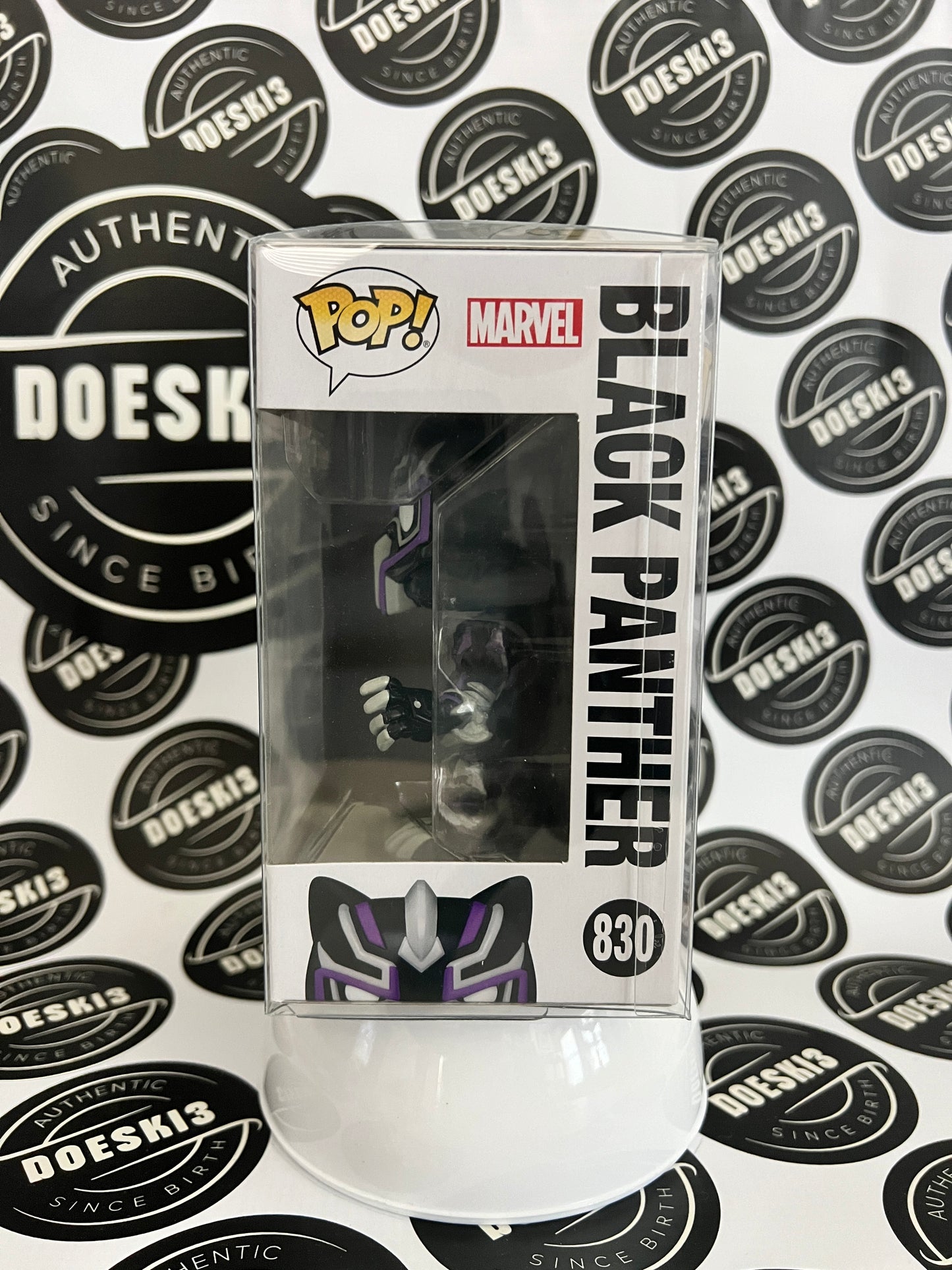 Funko Pop! Marvel Avengers Mech Strike #830 Black Panther W/Protector