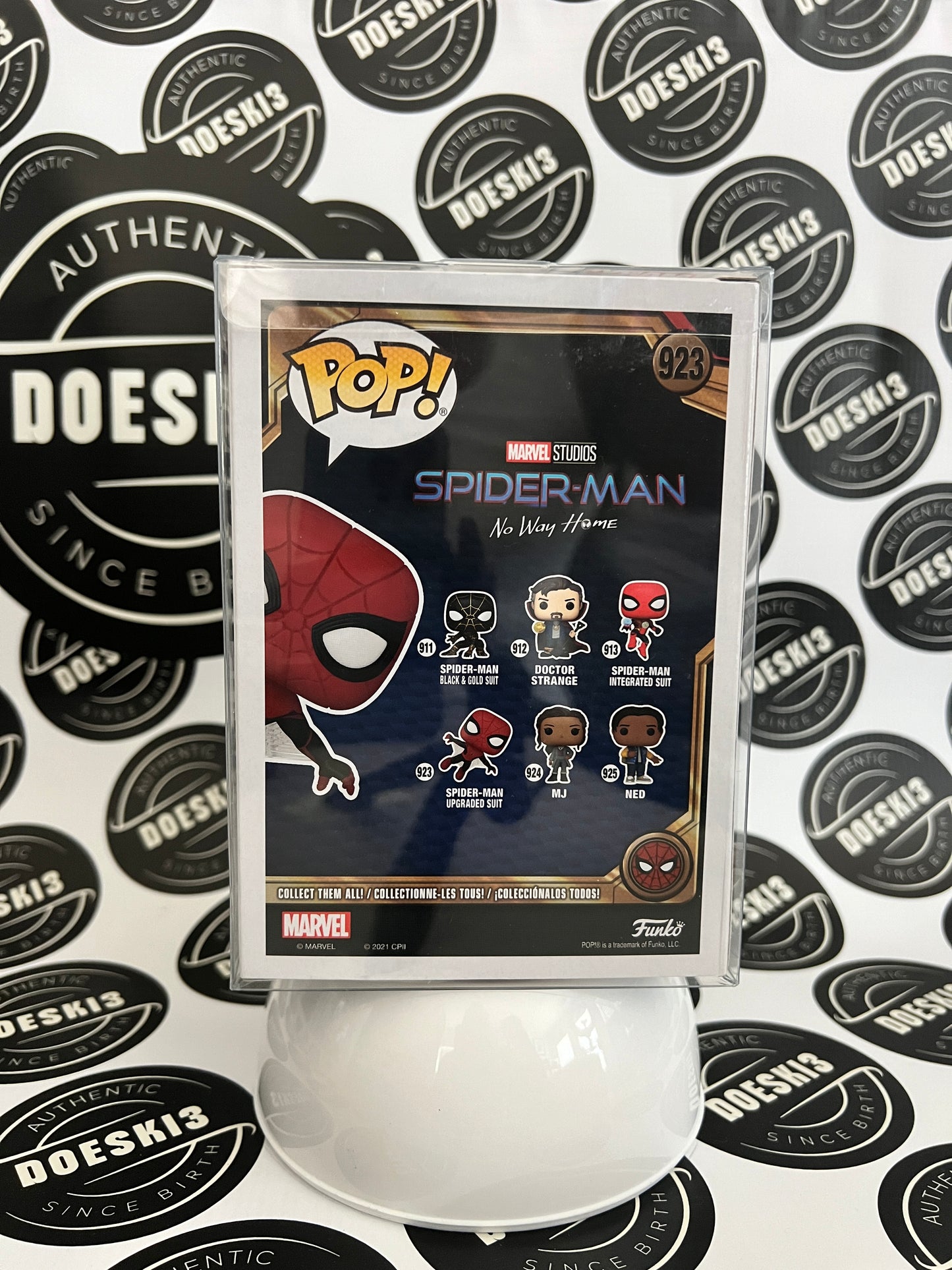 Funko Pop! Vinyl: Marvel - Spider-Man Upgraded Suit #923 W/Protector