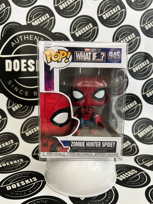 Funko Pop! : Marvel What If #945 - Zombie Hunter Spidey W/Protector