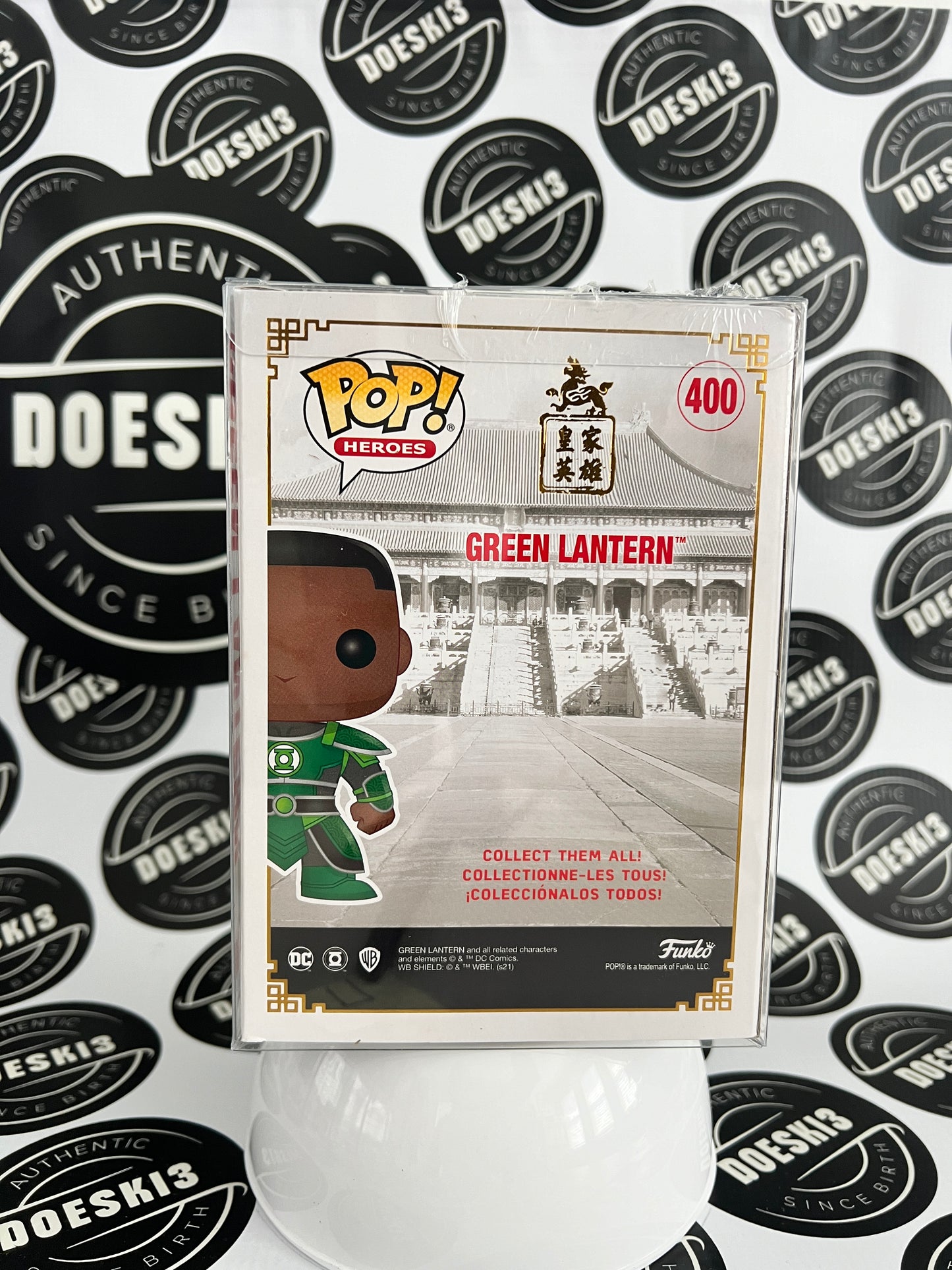 Funko Pop! Heroes: Imperial Palace Green Lantern #400 W/Protector