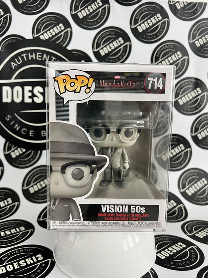 Funko POP! Marvel: Wanda Vision #714 VISION 50’s W/Protector