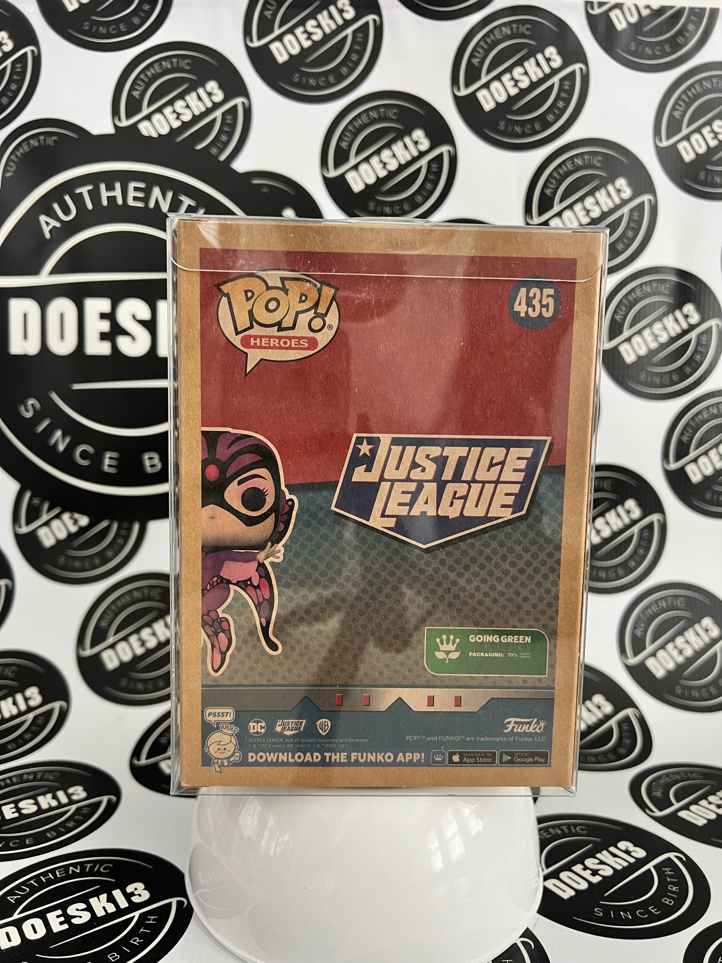 Funko Pop Black Orchid #435 Justice League Walmart Earth Day. W/Protector